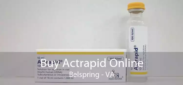 Buy Actrapid Online Belspring - VA