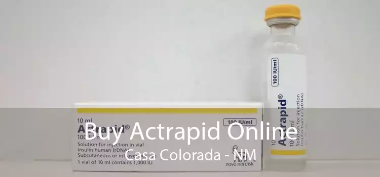 Buy Actrapid Online Casa Colorada - NM
