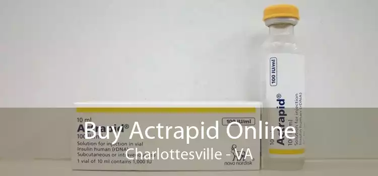 Buy Actrapid Online Charlottesville - VA